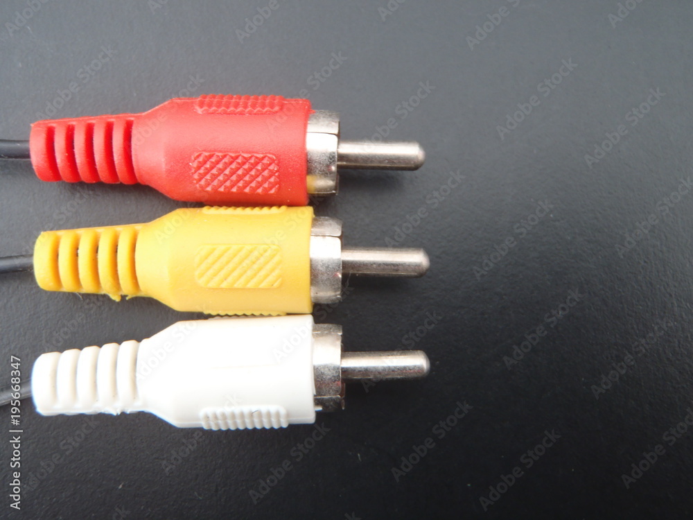 RCA connector cables RCA connector cables