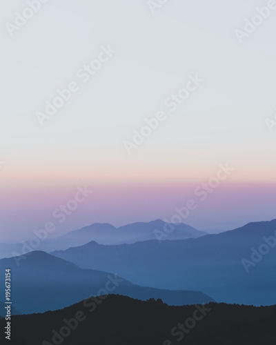 Sunrise in the Annapurnas photo