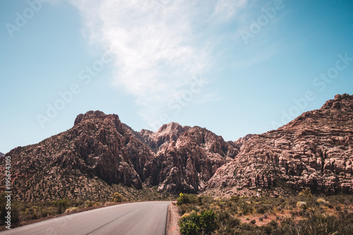 Red rocks in Las Vegas 