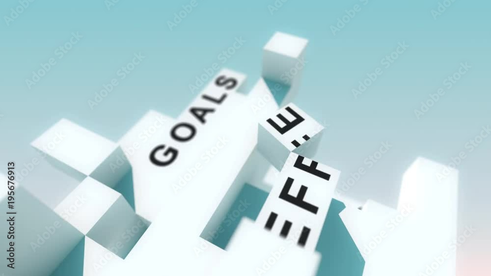 Business Process Management words animated with cubes Business Process Management words animated with cubes