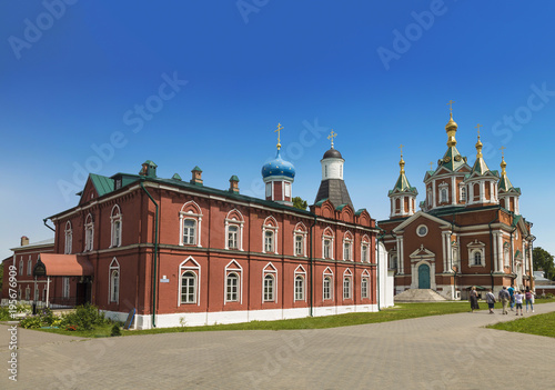 Uspensky Brusensky monastery - Cathedral of the Holy cross, Assumption Church, refectory. Kolomna, Moscow region, Russia