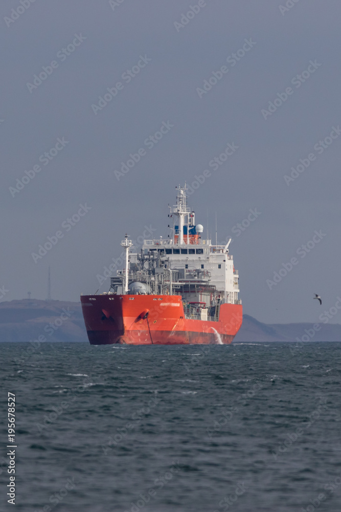 Ship in the Firth of Forth
