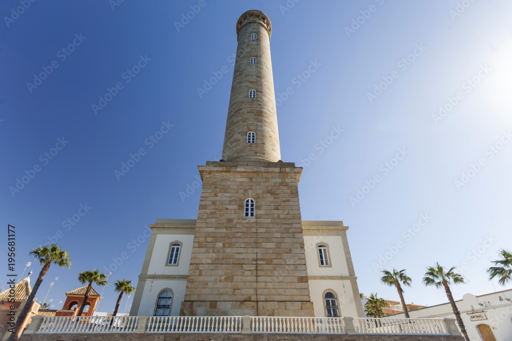 Lighthouse, the highest in Spain, Chipiona,Andalucia.Spain.