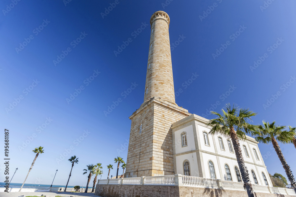 Lighthouse, the highest in Spain, Chipiona,Andalucia.Spain.