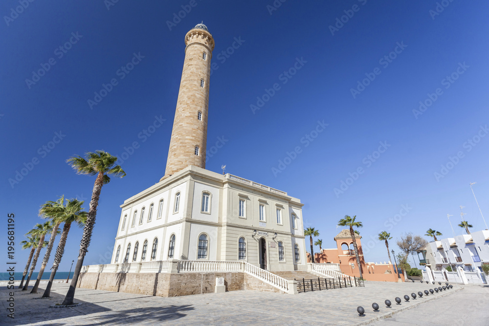 Lighthouse, the highest in Spain, Chipiona,Andalucia.Spain.