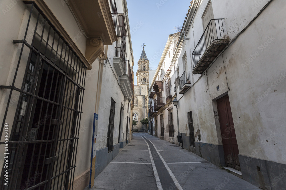 Street view,Jerez,Andalucia.Spain.