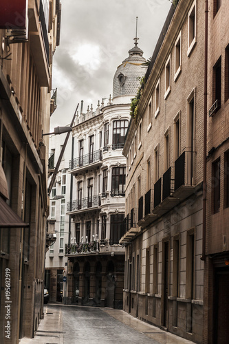 Street view,city center,Murcia,Spain. © joan_bautista