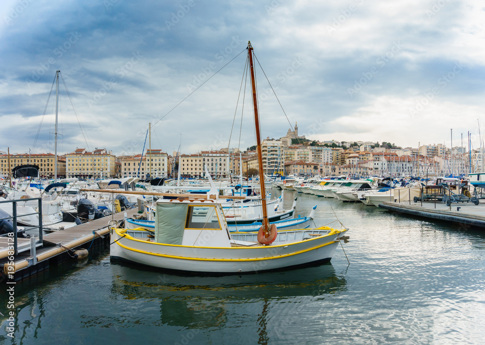 yacht club of Marseille, France