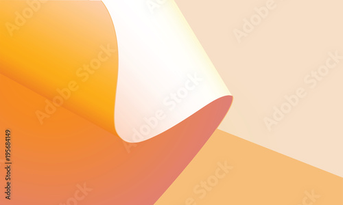 orange gradient paper