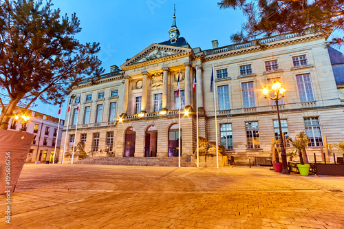 City Hall And Main Square  Chalons en Champagne