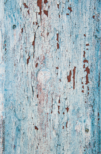 Wooden texture with irradiated old paint