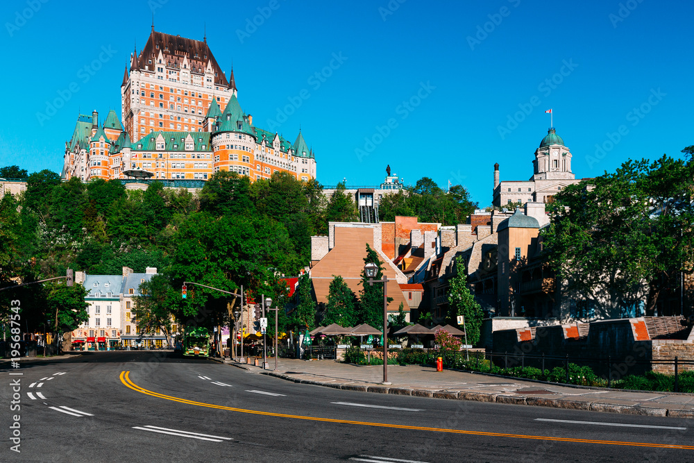 Chateau Frontenac in Old Quebec City, Quebec, Canada