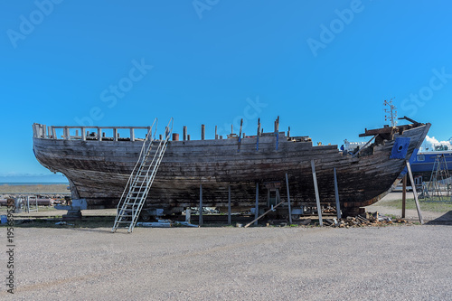 Wooden boat repair