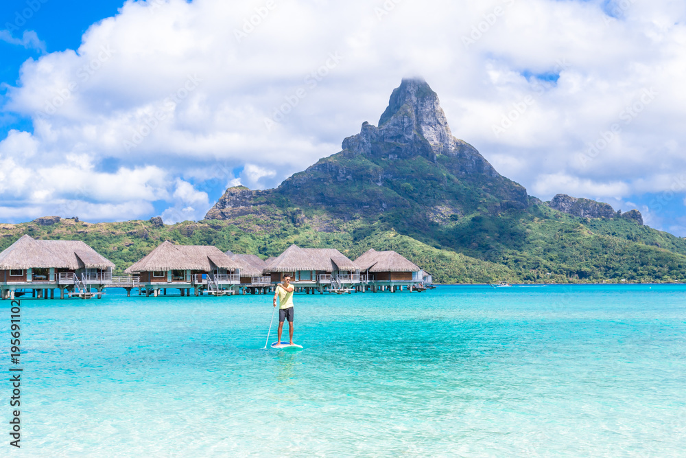 Fototapeta premium Bora Bora Island, French Polynesia.