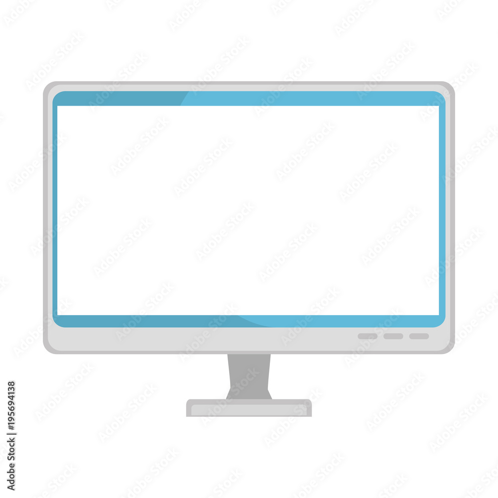 computer display isolated icon