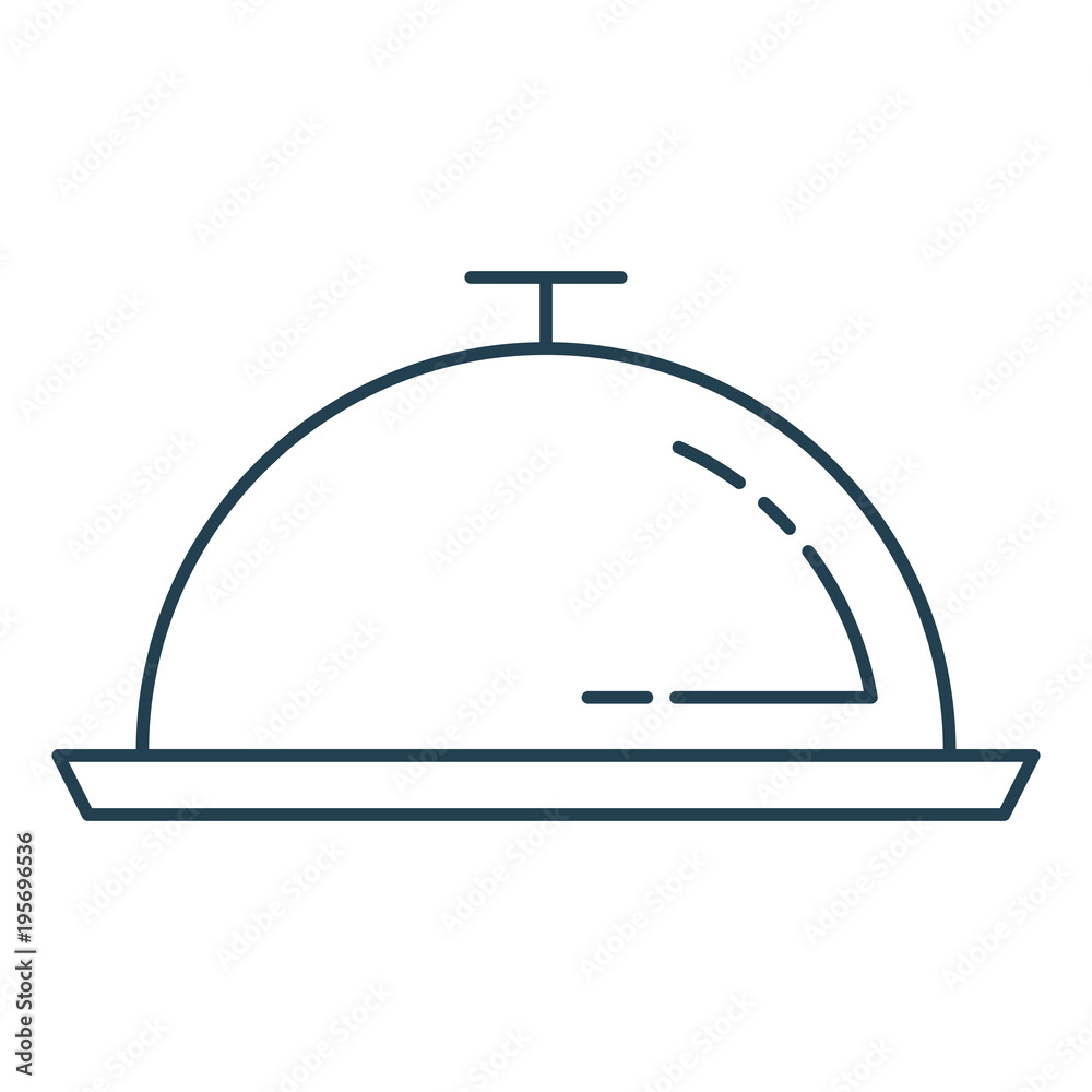 tray server isolated icon
