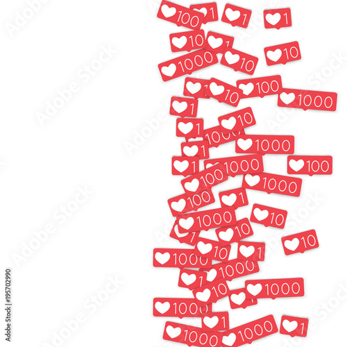 Social media counters.