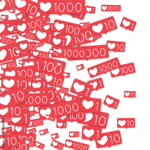 Social media counters.