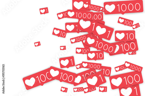 Social media counters.
