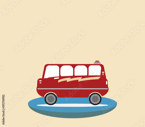 amphibian bus or land and water touring bus