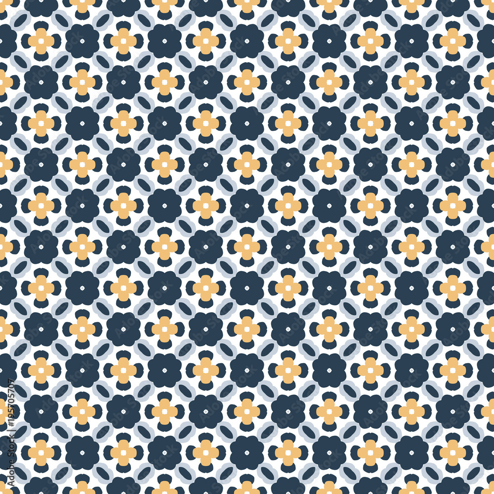 Retro geometric pattern in repeat. Fabric print. Seamless background, mosaic ornament, vintage style. Retro geometric pattern in repeat. Fabric print. Seamless background, mosaic ornament, vintage style.