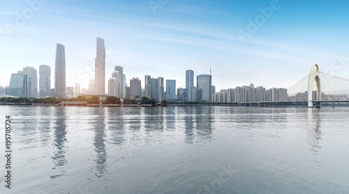 Modern metropolis skyline  guangzhou  China