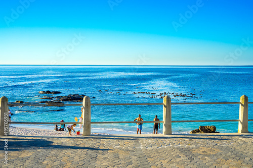 Sea point area sea side view, Cape Town ,South Africa