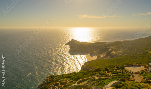 sea view from cape of good hope light house, cape town, south africa