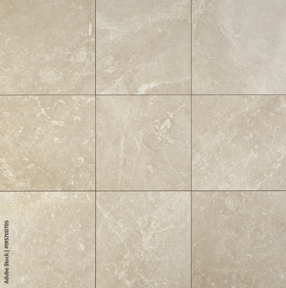 Fototapeta premium Square marble tiles background 
