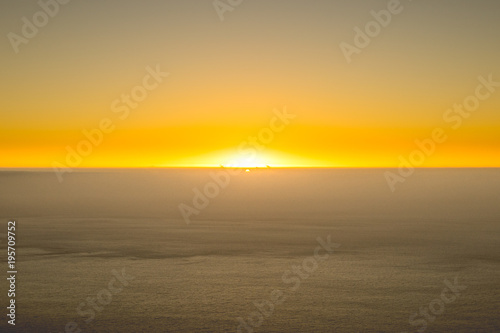 Sunset view from Lion Head, Cape Town, South Africa © PnPy