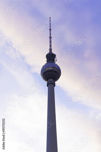 Fernsehturm Alex, Alexanderplatz, Berlin Mitte, Berlin, Deutschland, Europa