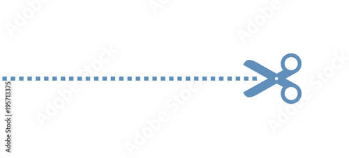 scissors cutting illustration