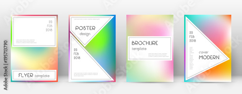 Flyer layout. Stylish gorgeous template for Brochure, Annual Report, Magazine, Poster, Corporate Presentation, Portfolio, Flyer. Authentic bright cover page.