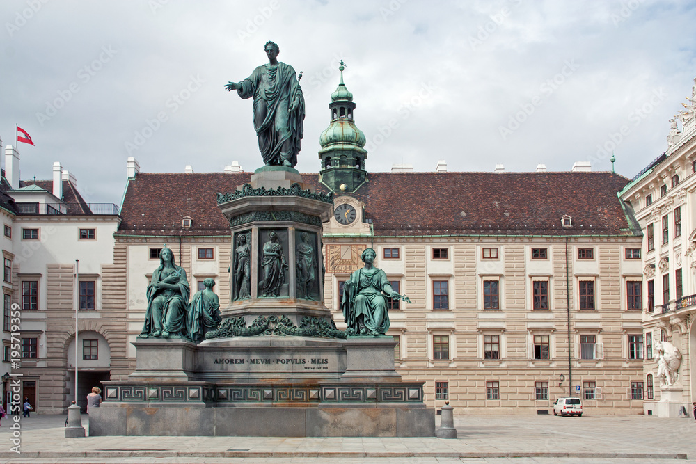 Denkmal Kaiser Franz, Wien, Österreich