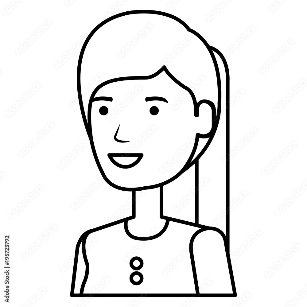 beautiful woman avatar character vector illustration design beautiful woman avatar character vector illustration design
