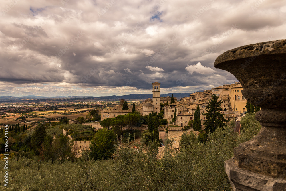 Fototapeta premium Landscape of Assisi