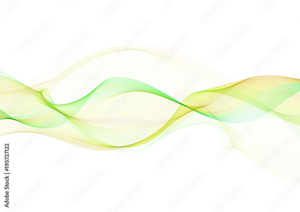 Abstract flowing lines - obrazy, fototapety, plakaty 