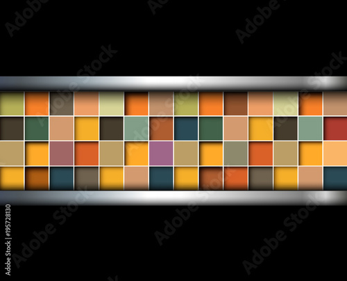 Abstract background 3d with...