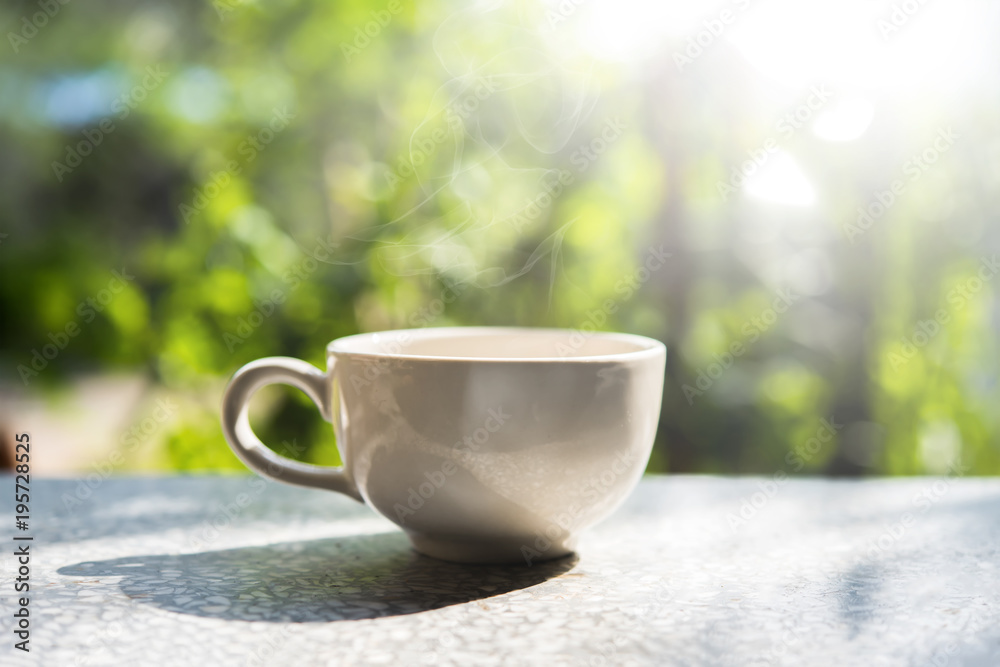 Coffee in the morning Coffee in the morning