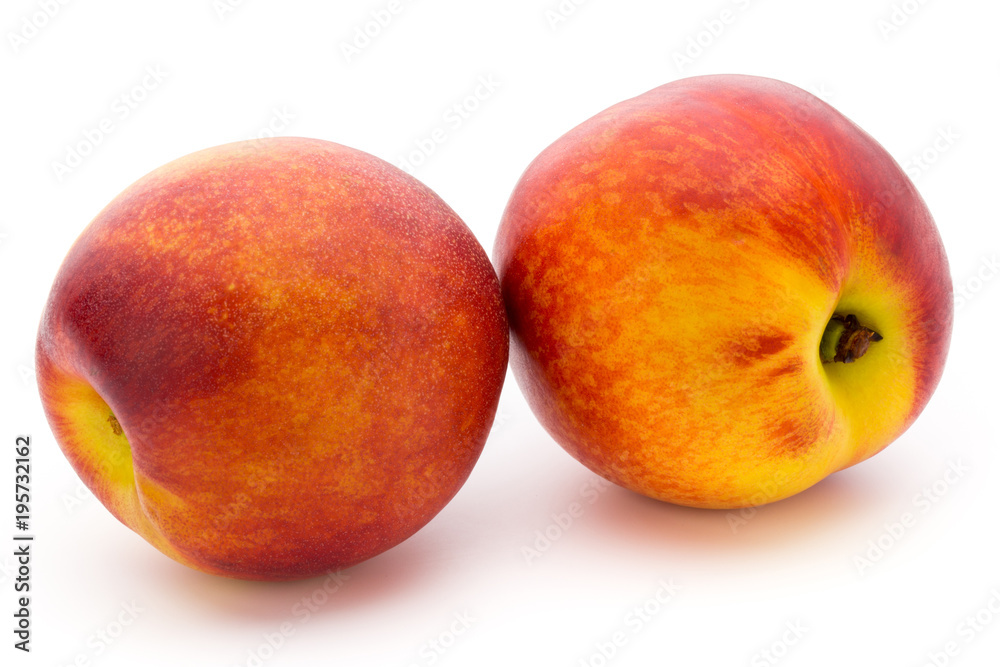Peach. Fruit with isolated on white background. Peach. Fruit with isolated on white background.
