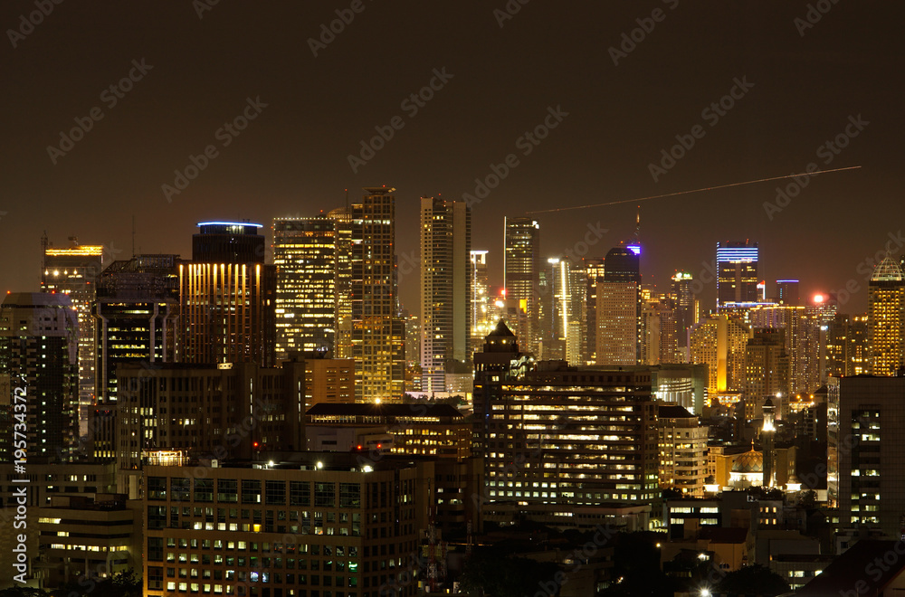Fototapeta premium Jakarta At Night