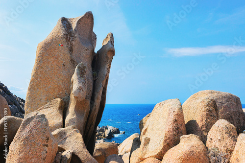 Rocks at Capo Testa Santa Teresa Gallura Sardinia photo