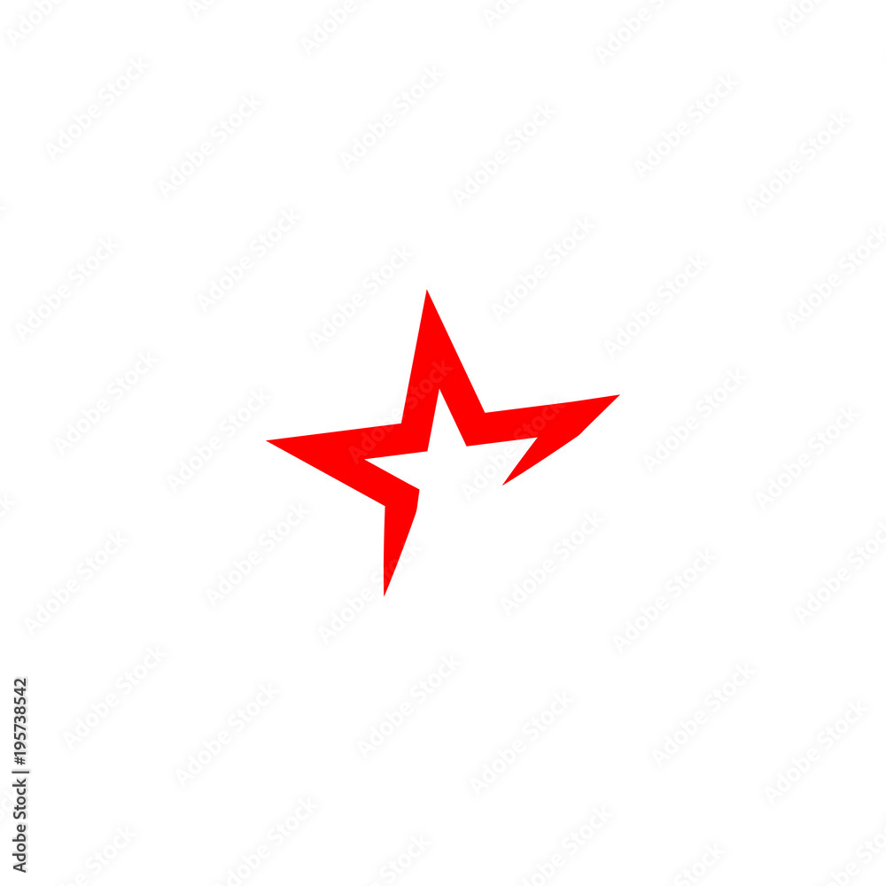 Abstract star logo and icon design template Abstract star logo and icon design template