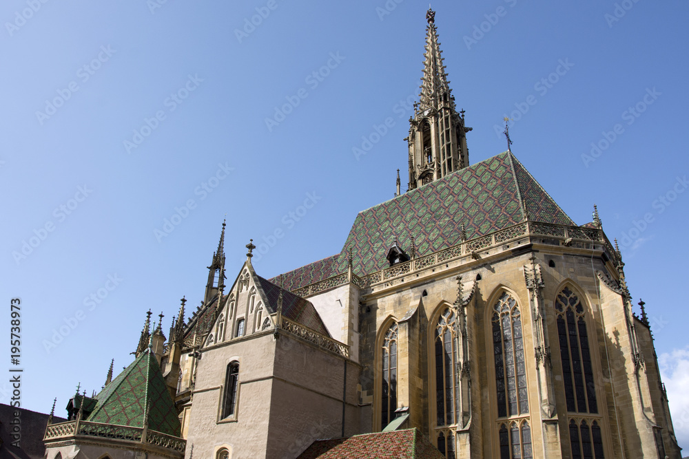 Naklejka premium Thann,Alsazia, Francia