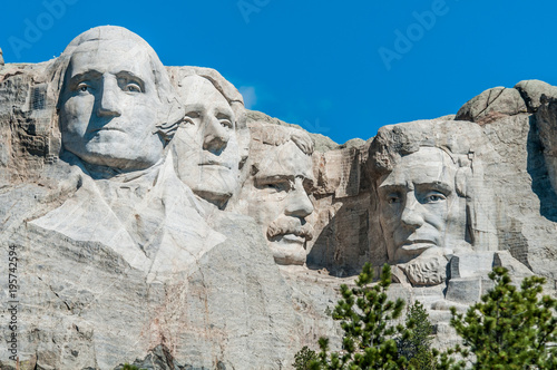 Bilde på lerret Mount Rushmore Up Close
