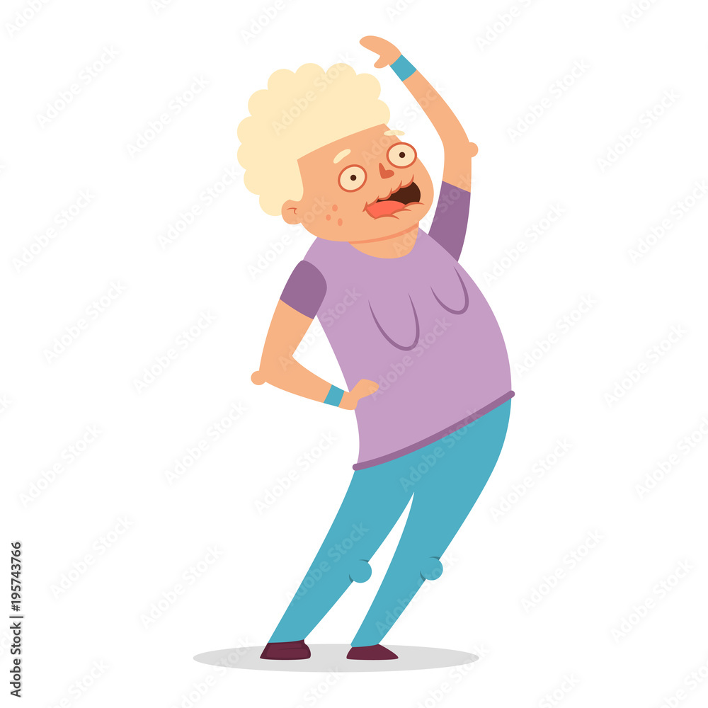 Funny Old Woman Clipart
