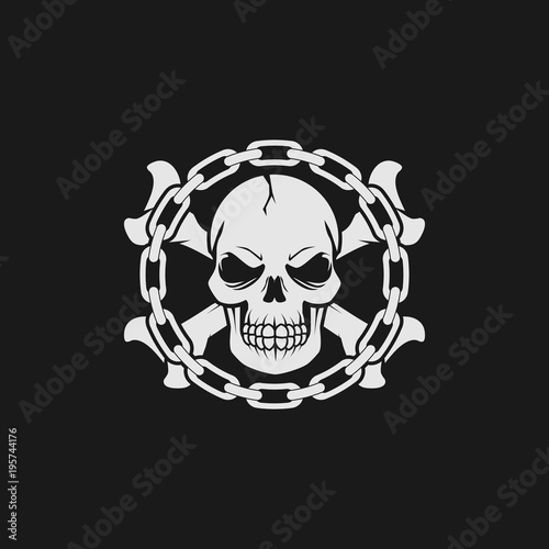 Skull and bones Logo