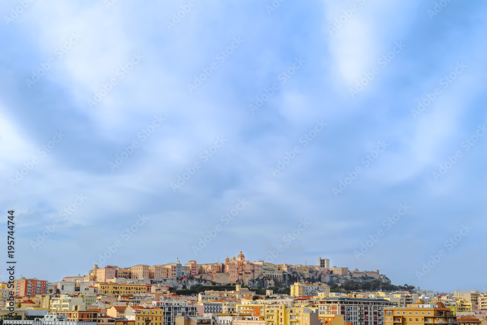 View of Cagliari, Castello neighborhood