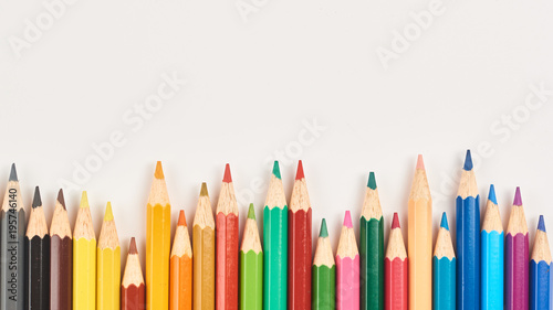 Multicolored pencils