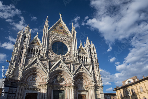 Siena, Italy: historic buildings, the cathedral (Duomo)